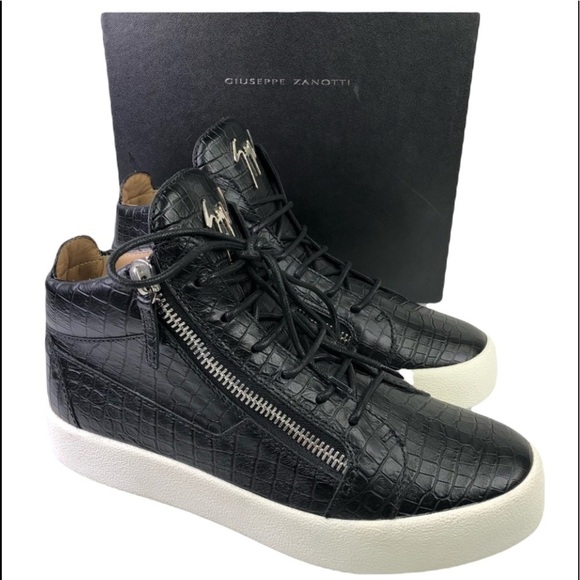 Giuseppe Zanotti Men’s Kriss Lace Up Sneaker Boots ru70009 Size 7 $795 main image 4